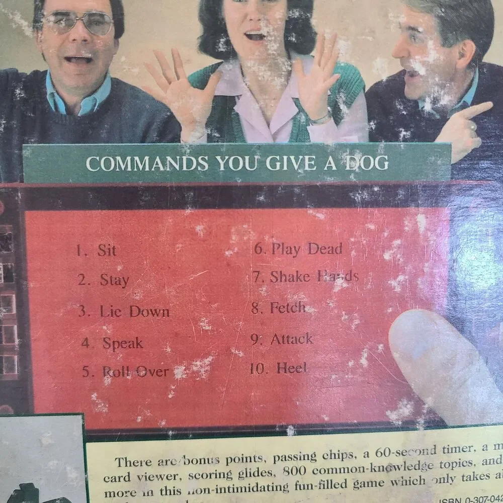 Vintage outburst game